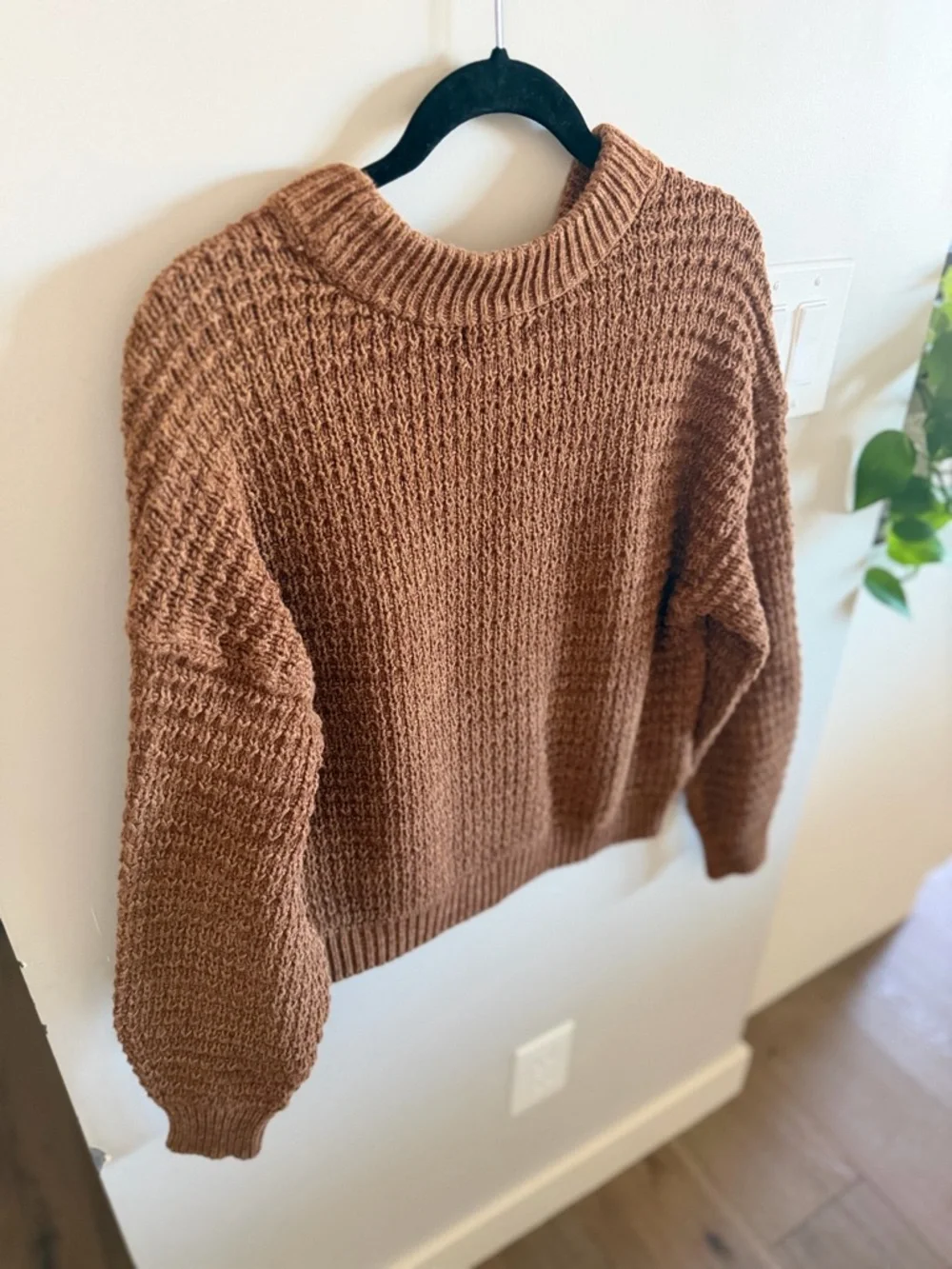 Universal Thread Chunky Crewneck Sweater - Camel Brown - Picture 7 of 9